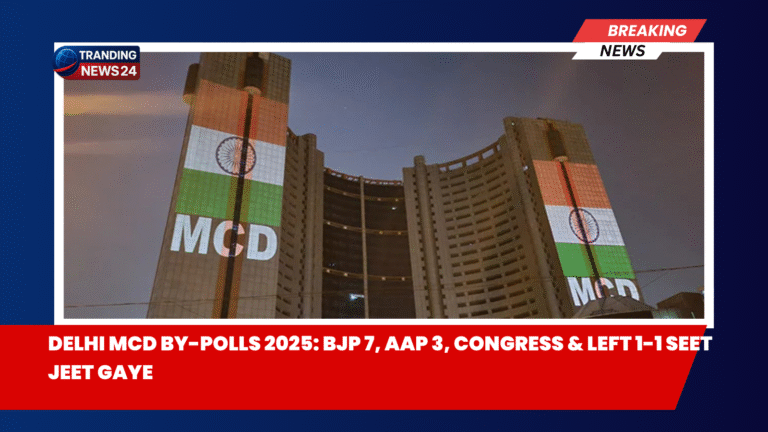 Delhi MCD By-Polls 2025