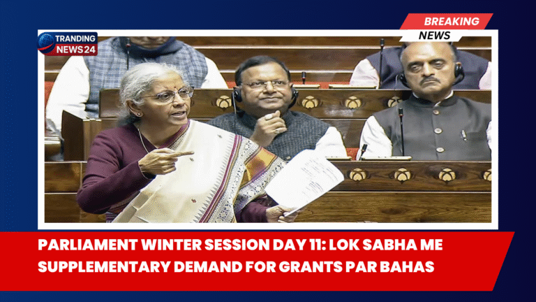 Parliament Winter Session Day 11: Lok Sabha Me Supplementary Demand for Grants Par Bahas (Batch-1)