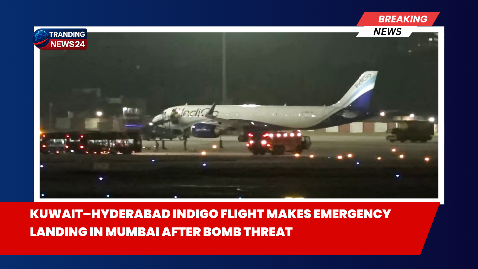 Kuwait–Hyderabad IndiGo Flight